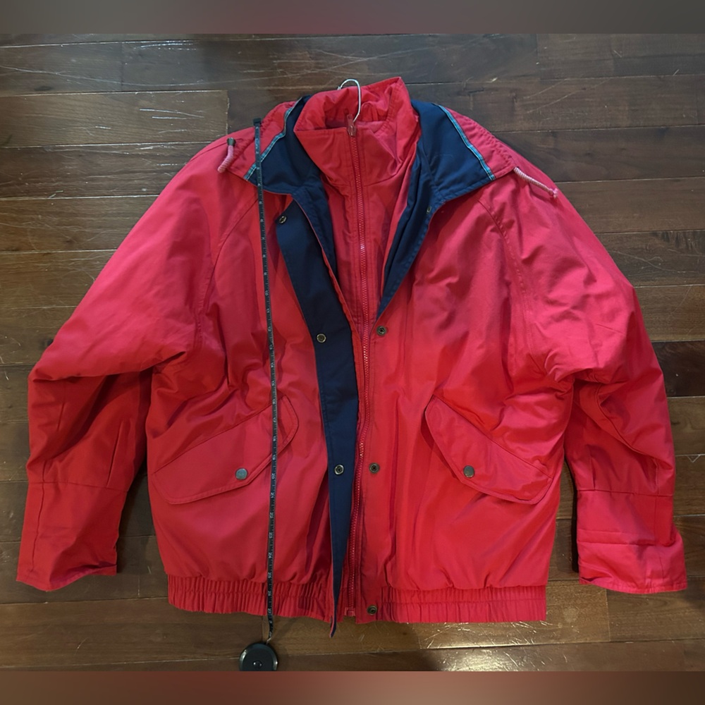 London Fog Red Field Jacket - Picture 9 of 14